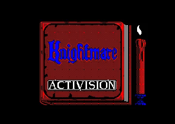 Knightmare (UK) (1987) (Trainer) screen shot title